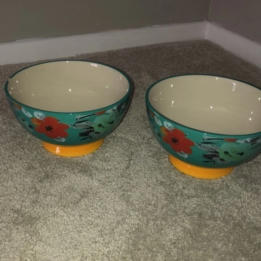 The Pioneer Woman Cereal Bowl Set‎ (2) Floral